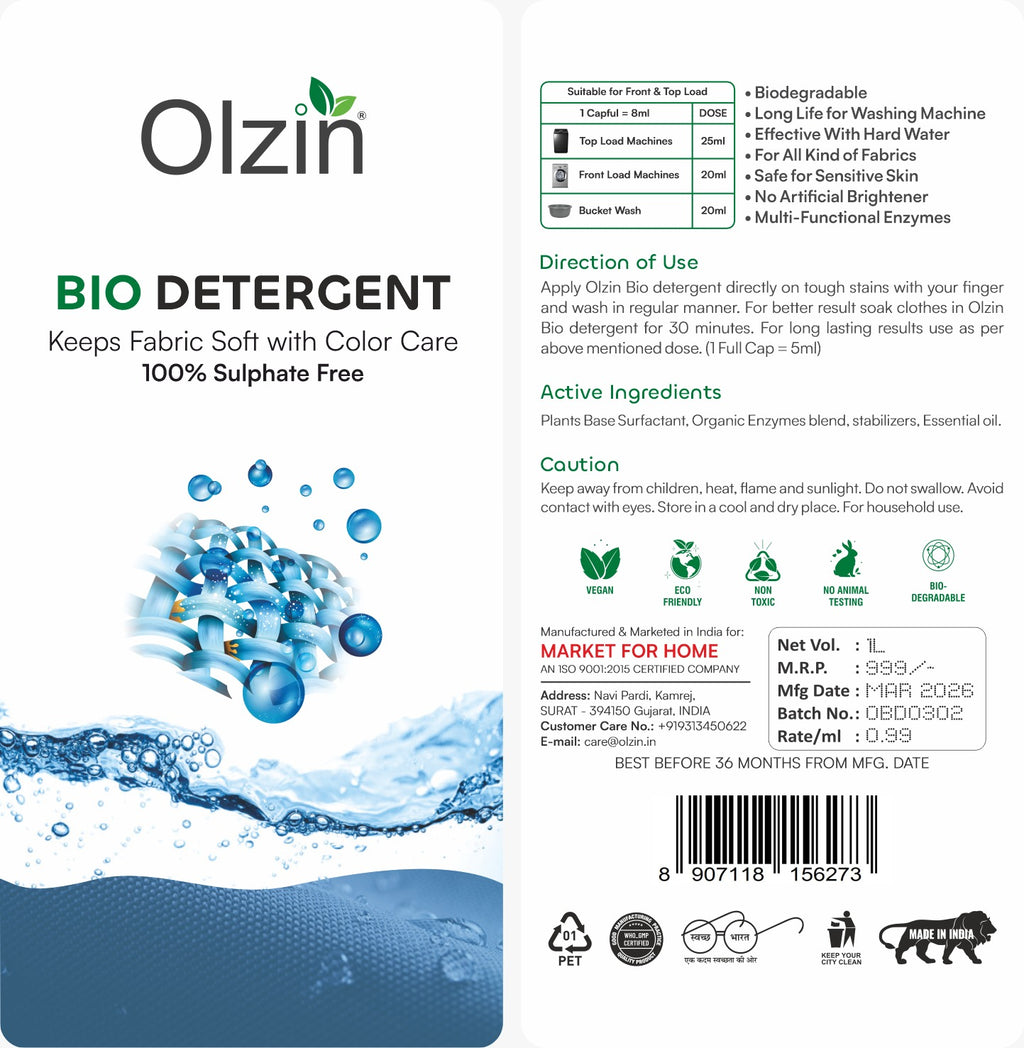 Olzin Bio Detergent Liquid