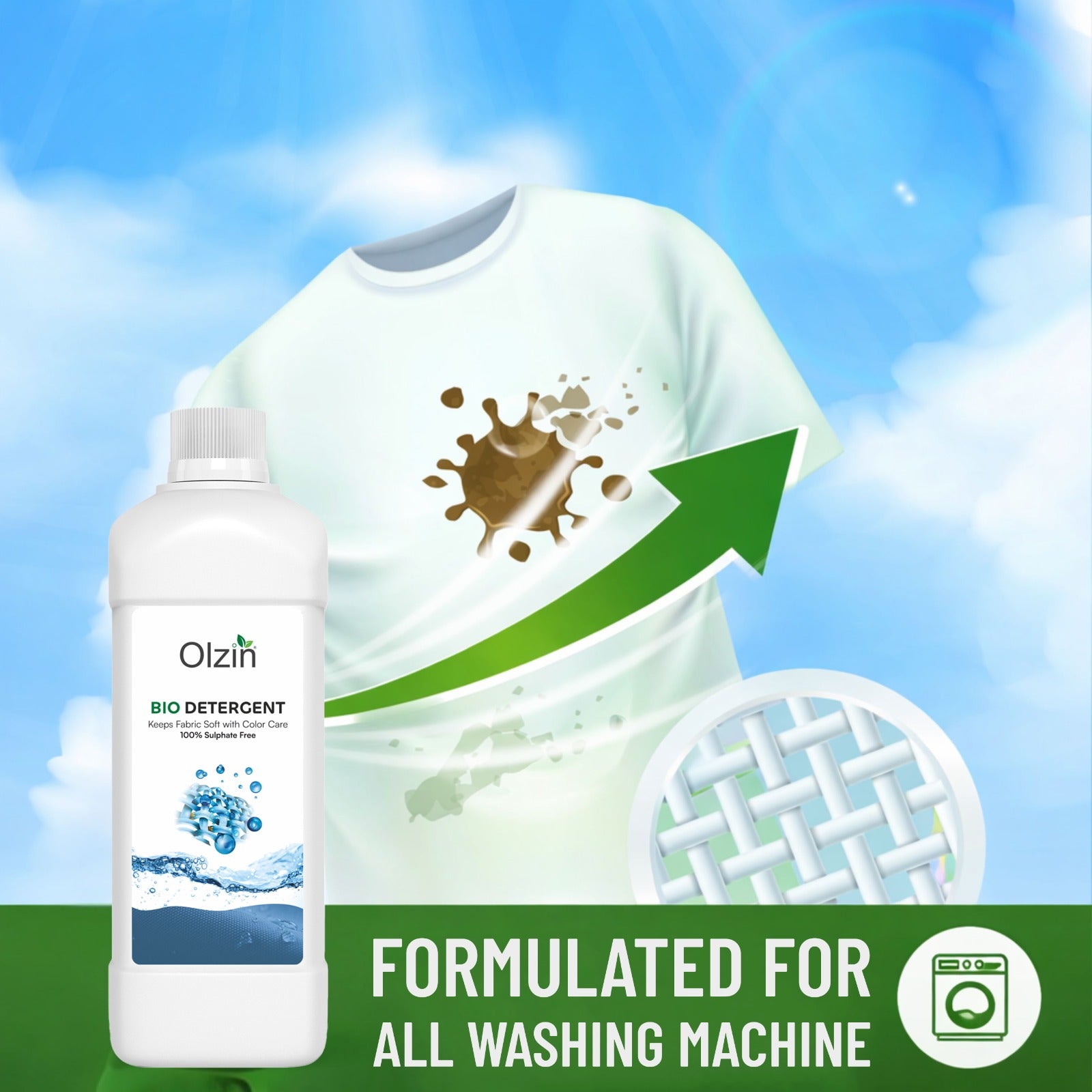 Olzin Bio Detergent Liquid