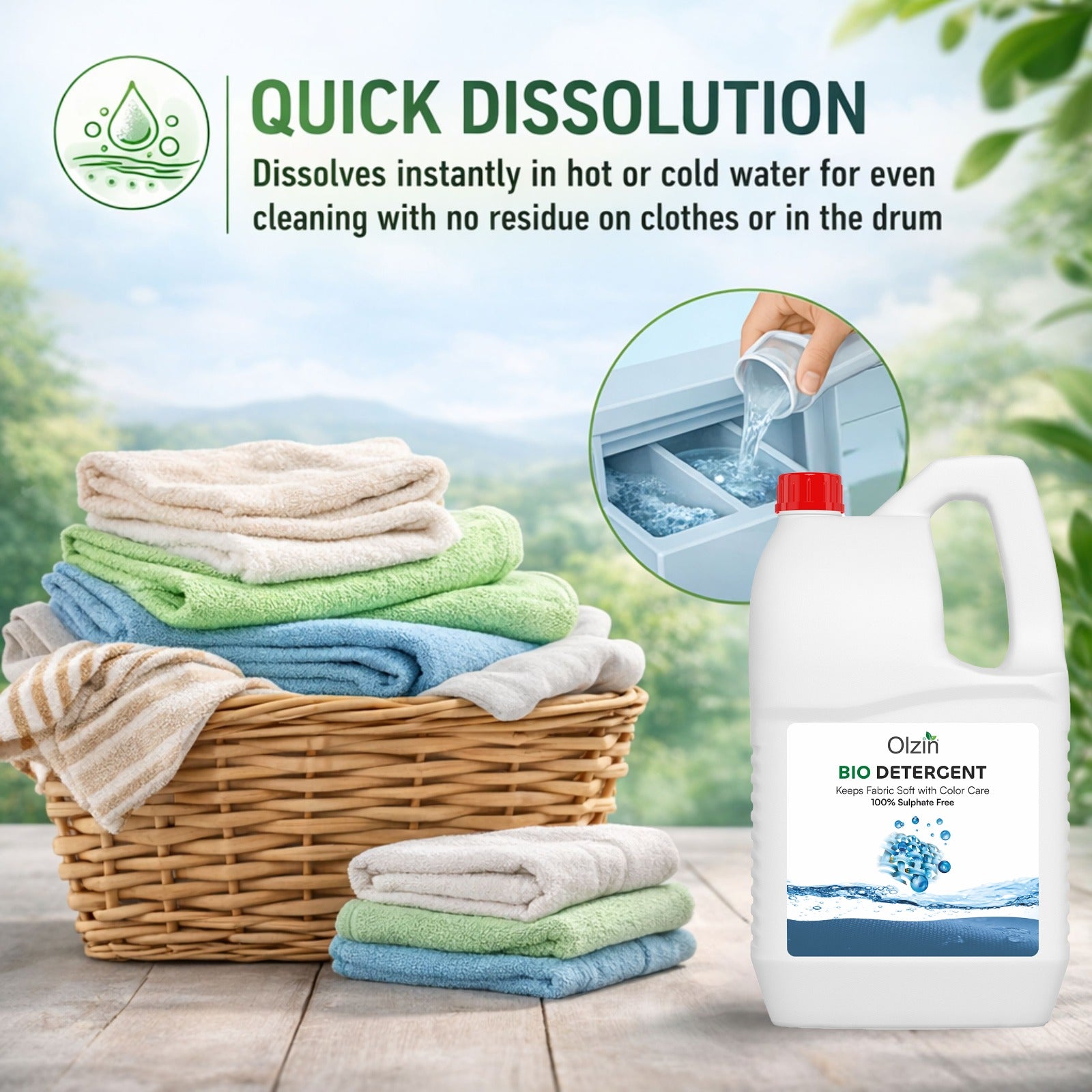 Olzin Bio Detergent Liquid
